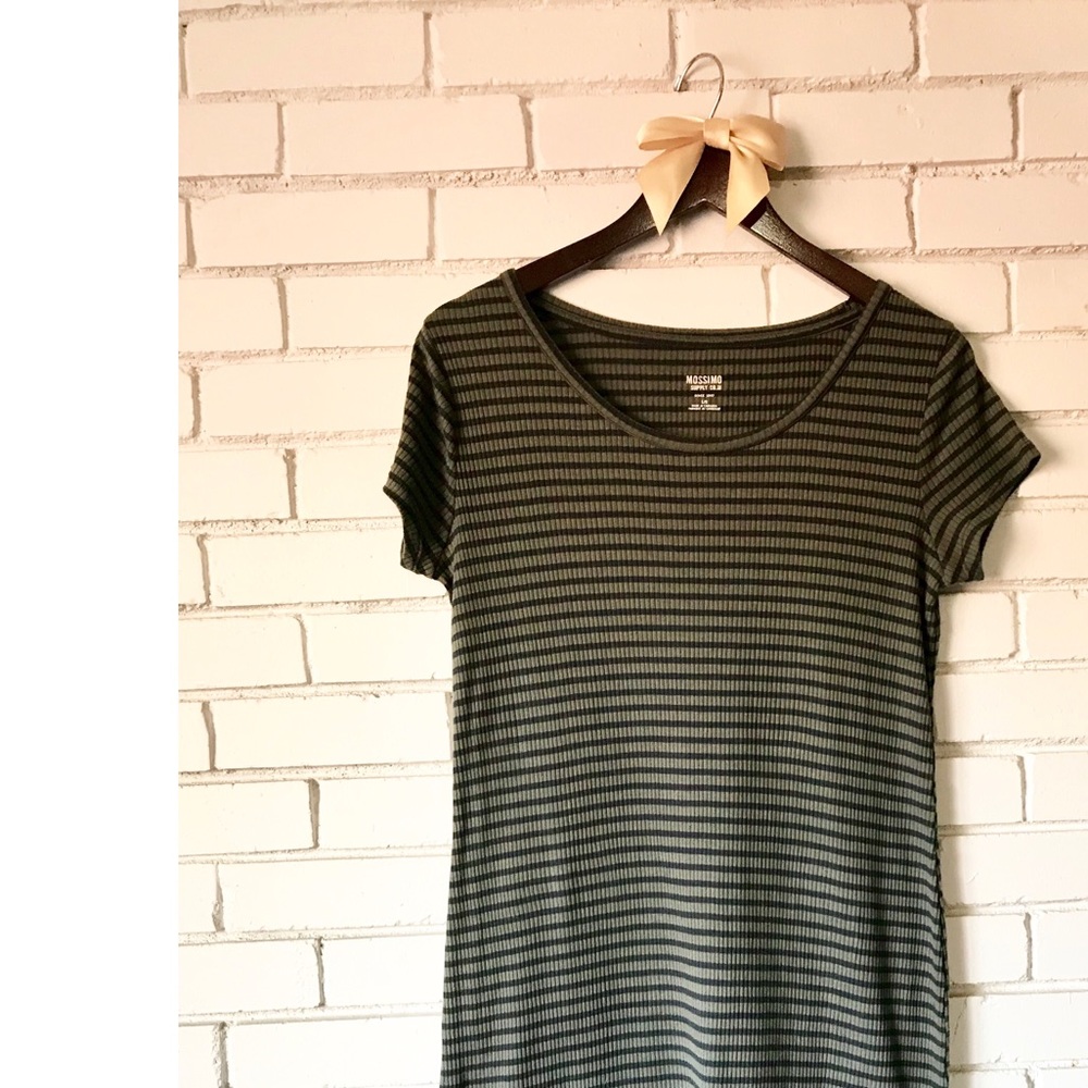 Mossimo Ribbed T-shirt Dress